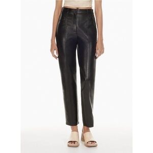Wilfred | Rebel Vegan Leather Pant Black Size 2 Aritzia